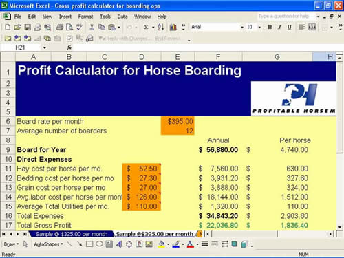 horse training and boarding business plan